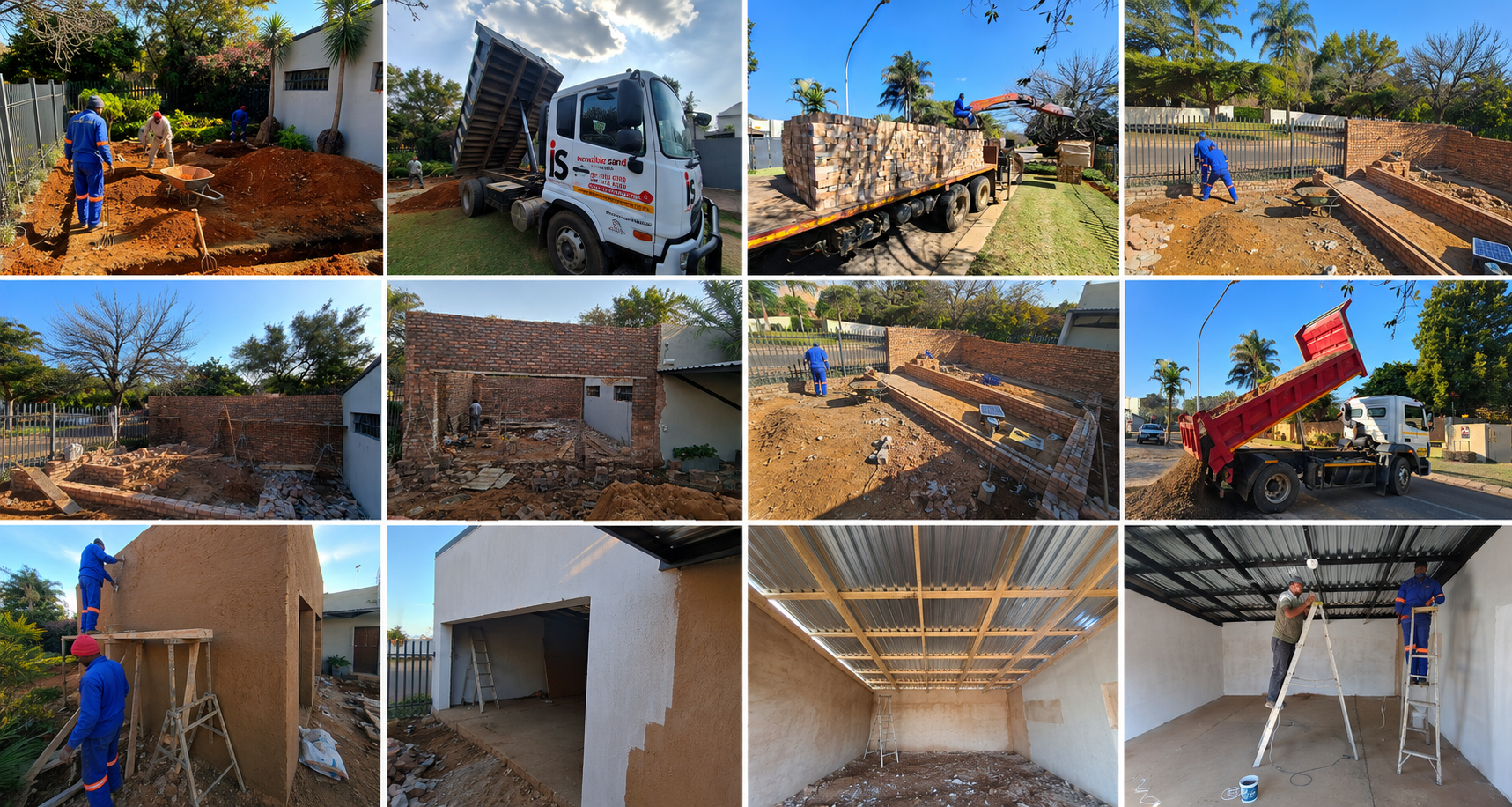 Custom Garage Build — Pretoria East